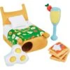 Frisco Brunch Breakfast In Bed Hide & Seek Puzzle Plush Squeaky Dog Toy -Dog Supplies Sale 297282 MAIN. AC SS1800 V1642086232