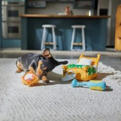 Frisco Brunch Breakfast In Bed Hide & Seek Puzzle Plush Squeaky Dog Toy -Dog Supplies Sale 297282 PT3. AC SS1800 V1642088003