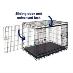 Frisco Heavy Duty Enhanced Lock Sliding Double Door Fold & Carry Wire Dog Crate & Mat Kit 14 Frisco Heavy Duty Enhanced Lock Sliding Double Door Fold & Carry Wire Dog Crate & Mat Kit -Dog Supplies Sale 297461 PT6. AC SS1800 V1633115281