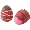 Frisco Valentine Chocolate Covered Strawberries Latex Squeaky Dog Toy -Dog Supplies Sale 298923 MAIN. AC SS1800 V1637693910