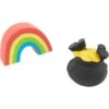 Frisco St. Patrick's Rainbow And Pot Of Gold Latex Squeaky Dog Toy -Dog Supplies Sale 303136 MAIN. AC SS1800 V1641230388
