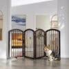 Frisco Arch 4-Panel Solid Wood Dog Gate -Dog Supplies Sale 305152 MAIN. AC SS1800 V1639669187
