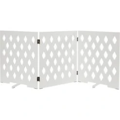 Frisco Deco Diamond Shape 3-Panel Dog Gate -Dog Supplies Sale 305154 PT2. AC SS1800 V1639669192
