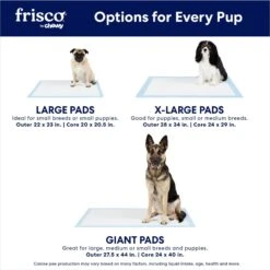 Frisco Giant Non-Skid Ultra Premium Dog Training & Potty Pads -Dog Supplies Sale 309754 PT2. AC SS1800 V1674664869
