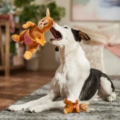 Frisco Valentine Kangaroo & Joey Plush Squeaky Dog Toy -Dog Supplies Sale 312899 PT3. AC SS1800 V1701364918