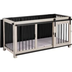 Frisco "Rockford" Dog Crate Credenza & Mat -Dog Supplies Sale 315187 PT4. AC SS1800 V1634154719
