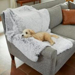 Frisco Sofa Pet Bed With Removable Cover & Frisco Eyelash Cat & Dog Blanket -Dog Supplies Sale 319504 PT8. AC SS1800 V1630629098