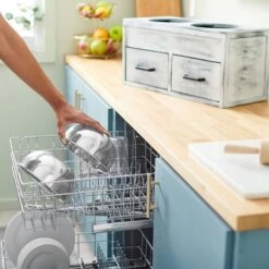 Frisco Premium Wood Elevated Large Breed Dog Bowl With Storage Station, 10 Cup -Dog Supplies Sale 331505 PT6. AC SS1800 V1657656894