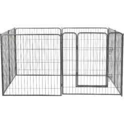 Frisco Ultimate Outdoor Lightweight Heavy Duty Steel Metal Playpen -Dog Supplies Sale 333772 PT6. AC SS1800 V1657656875