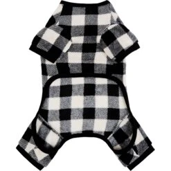 Frisco Plaid Dog & Cat Fleece Pajamas -Dog Supplies Sale 353755 PT5. AC SS1800 V1659725628