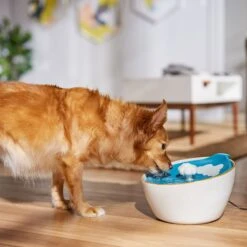 Frisco Ceramic Clouds Dog & Cat Fountain -Dog Supplies Sale 355803 PT4. AC SS1800 V1665684810