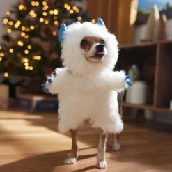 Frisco Front Walking Abominable Snowman Dog & Cat Costume -Dog Supplies Sale 358037 PT7. AC SS1800 V1661797473