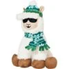 Frisco Holiday Fa La La Llama Plush Squeaky Dog Toy -Dog Supplies Sale 360924 MAIN. AC SS1800 V1694814356
