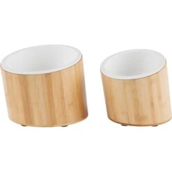 Frisco Elevated Slanted Bamboo Melamine Non-Skid Dog Bowl With Bamboo Stand 14 Frisco Elevated Slanted Bamboo Melamine Non-Skid Dog Bowl With Bamboo Stand -Dog Supplies Sale 363387 PT5. AC SS1800 V1657657267