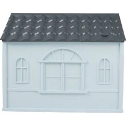 Frisco Deluxe Plastic Outdoor Dog House -Dog Supplies Sale 370357 PT3. AC SS1800 V1659994334