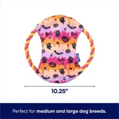 Frisco Halloween Ghost Swirl Fetch Flyer Dog Toy -Dog Supplies Sale 668294 PT1. AC SS1800 V1689355022