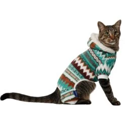 Frisco Fairisle Cozy Plush Fleece Dog & Cat PJs, Green 12 Frisco Fairisle Cozy Plush Fleece Dog & Cat PJs, Green -Dog Supplies Sale 719054 PT2. AC SS1800 V1692193162
