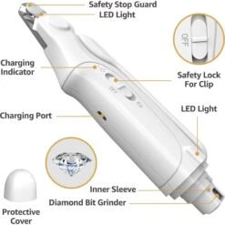 Pawshelf 2-in-1 Dog & Cat Nail Grinders & Clippers -Dog Supplies Sale 774870 PT7. AC SS1800 V1676406317