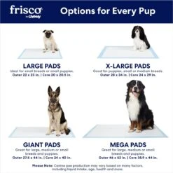 Frisco Mega Non-Skid Ultra Premium Dog Training & Potty Pads -Dog Supplies Sale 793822 PT3. AC SS1800 V1683033861