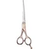 Babyliss Pro Pet Rose Gold Curved Shears Dog Grooming Tool, 6-inch