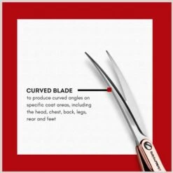 Babyliss Pro Pet Rose Gold Curved Shears Dog Grooming Tool, 6-inch -Dog Supplies Sale 823638 PT3. AC SS1800 V1694202832
