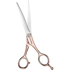 Babyliss Pro Pet Rose Gold Curved Shears Dog Grooming Tool, 6-inch -Dog Supplies Sale 823638 PT4. AC SS1800 V1694179885