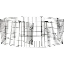 Frisco Wire Dog & Small Pet Exercise Pen With Step-Through Door -Dog Supplies Sale 97484 PT2. AC SS1800 V1657661187