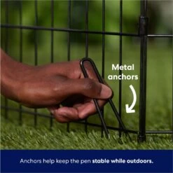 Frisco Wire Dog & Small Pet Exercise Pen With Step-Through Door -Dog Supplies Sale 97484 PT3. AC SS1800 V1667228559