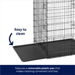 Frisco XX-Large Heavy Duty Double Door Wire Dog Crate, 54 Inch -Dog Supplies Sale 97489 PT5. AC SS1800 V1667229086
